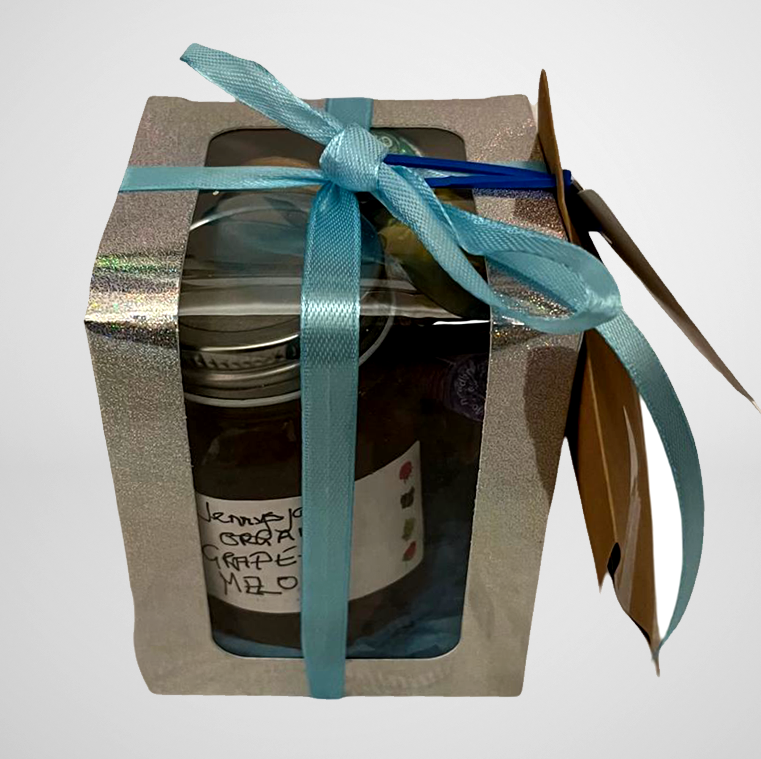 Boxed Blue Jam Gift